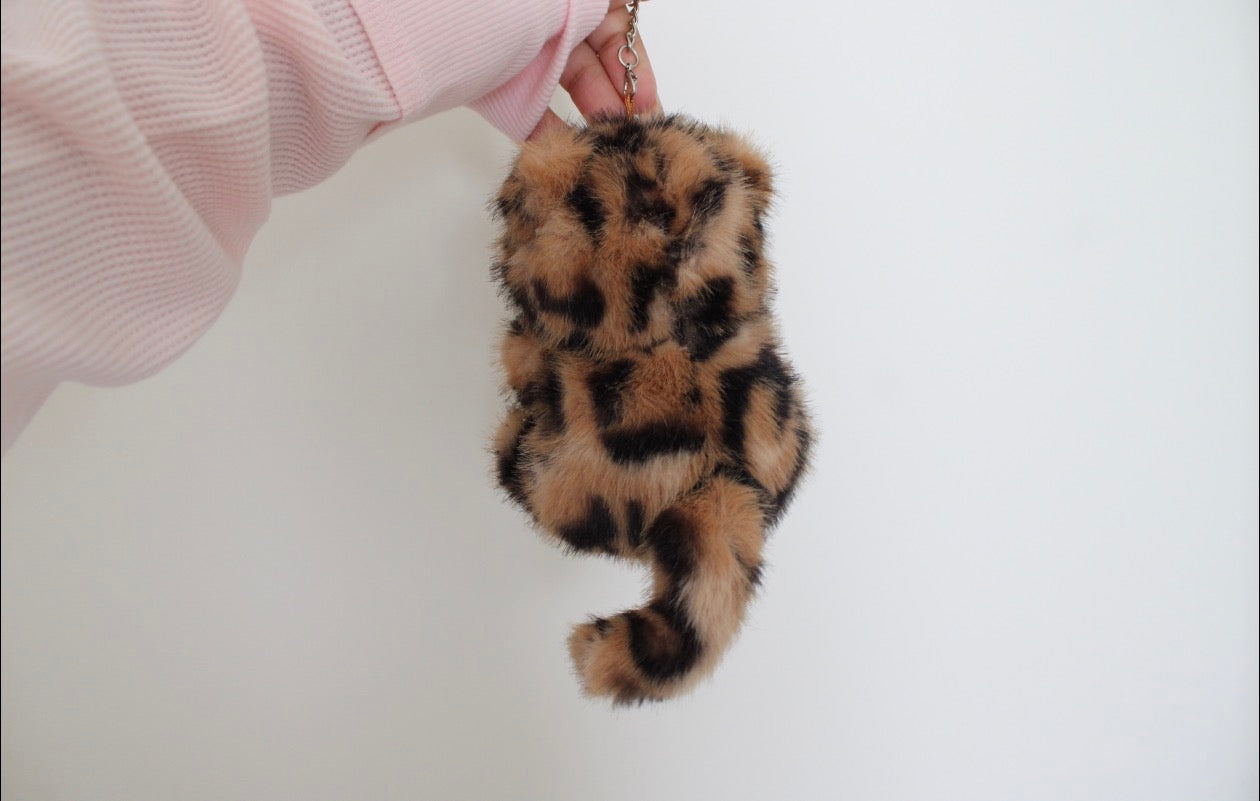 Leopard keychain